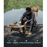 OneTigris Tigerblade Campingstoel Hoge Rugleuning - 29% Korting!