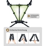 OneTigris Tigerblade Campingstoel Hoge Rugleuning - 29% Korting!