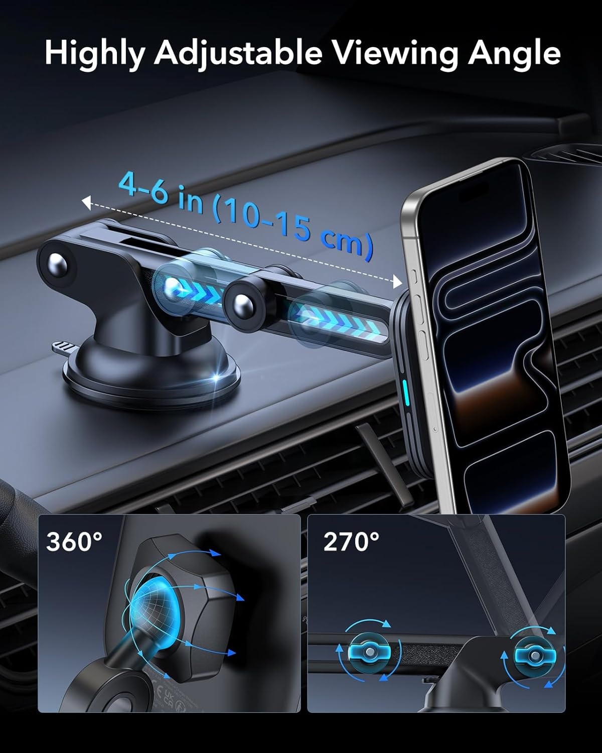 ESR HaloLock Auto Oplader - 33% Korting!