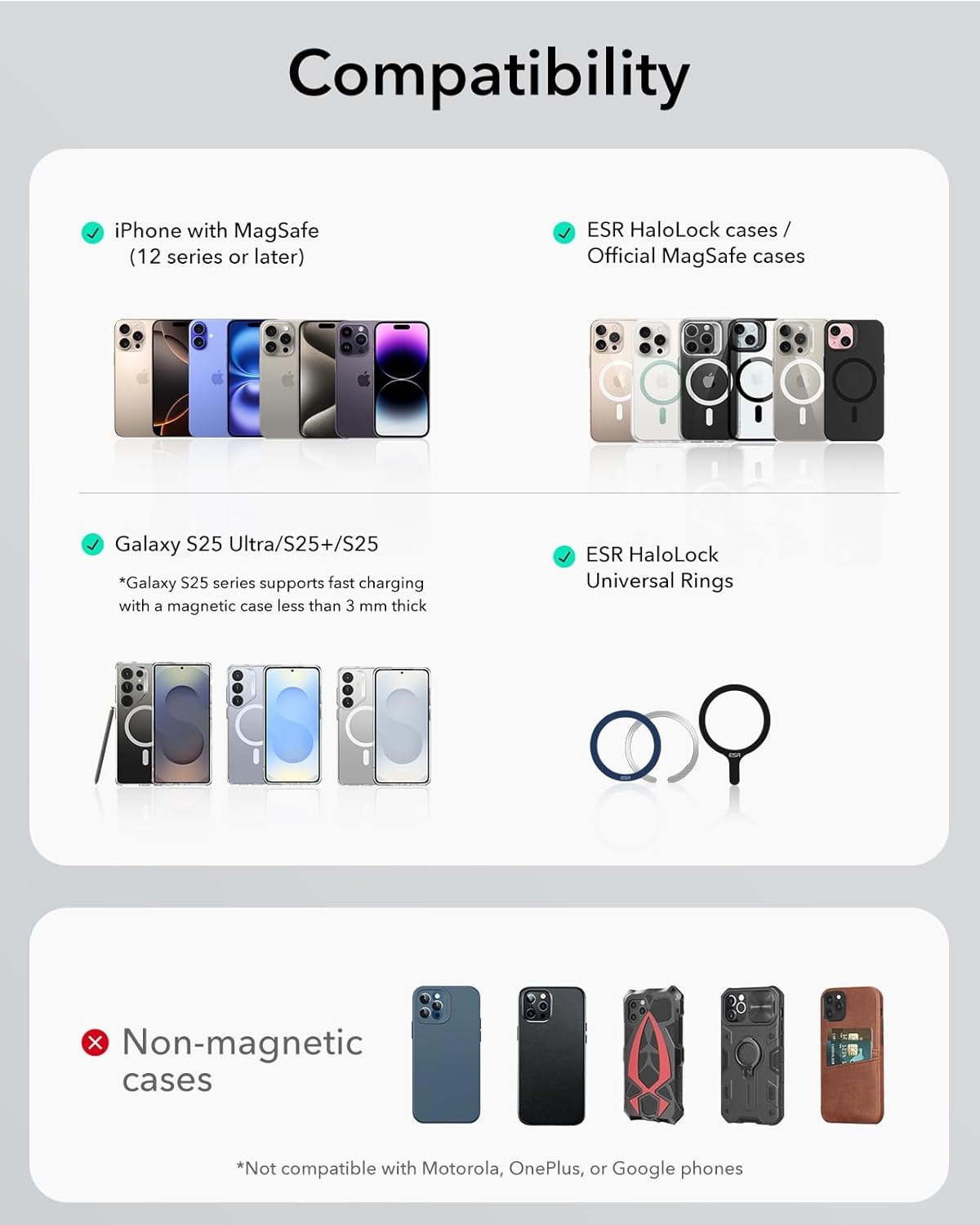 ESR HaloLock Auto Oplader - 33% Korting!