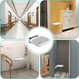 Opvouwbare Douchestoel Wit - 160kg - 34% Korting