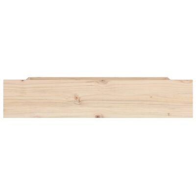 vidaXL Bedlades 4 st massief grenenhout - 48% Korting!