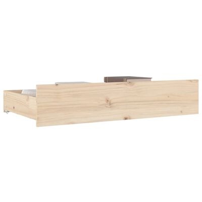 vidaXL Bedlades 4 st massief grenenhout - 48% Korting!
