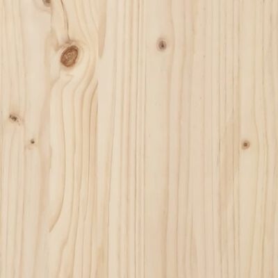 vidaXL Bedlades 4 st massief grenenhout - 48% Korting!