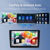 SIXWIN Autoradio: Draadloze CarPlay/Android Auto - 34% Korting