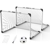 Kamiya Opvouwbaar Voetbaldoel Kind | 60x45/90x60/115x80 cm | 34% Korting