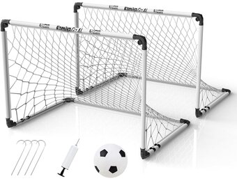 Kamiya Opvouwbaar Voetbaldoel Kind | 60x45/90x60/115x80 cm | 34% Korting
