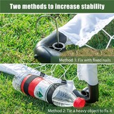 Kamiya Opvouwbaar Voetbaldoel Kind | 60x45/90x60/115x80 cm | 34% Korting