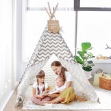 Tiny Land Tipi Tent Grijs Canvas - 34% Korting