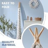 Tiny Land Tipi Tent Grijs Canvas - 34% Korting