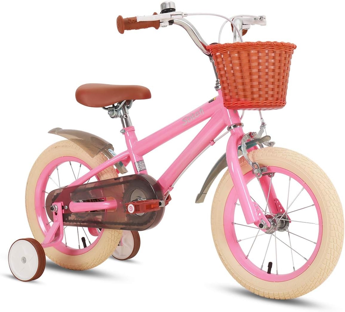STITCH Kinderfiets 12-16 inch - Macaron Kleur - 54% Korting!