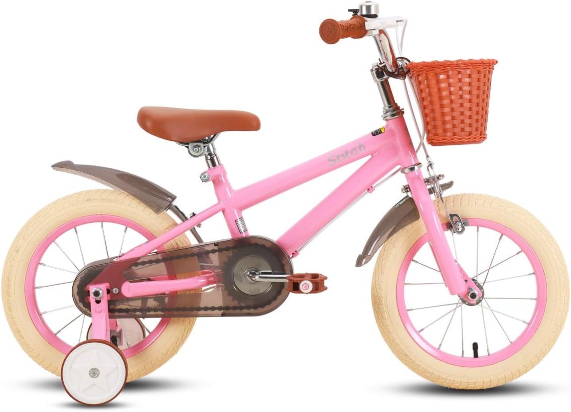STITCH Kinderfiets 12-16 inch - Macaron Kleur - 54% Korting!