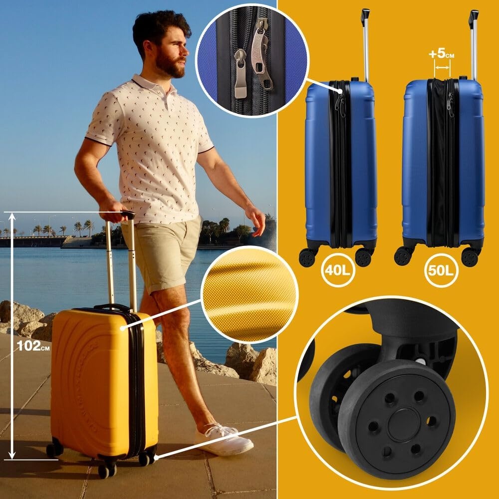 Cabin Max Velocity Koffer: Handbagage met 29% Korting