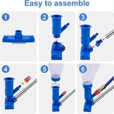 Zwembadstofzuiger met Telescopische Stang - 34% Korting!