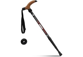 Telescopische Wandelstok met Anti-Schok & T-Handgreep | 35% Korting