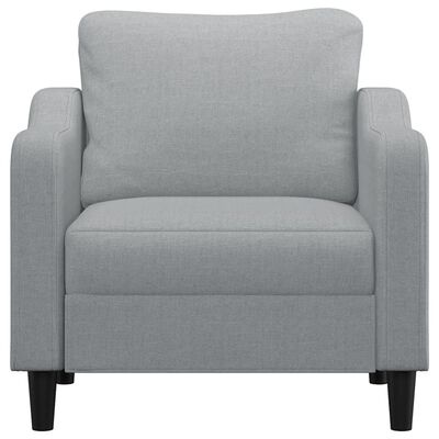 vidaXL Driezitsbank - Zwart Stof (61% Korting!)