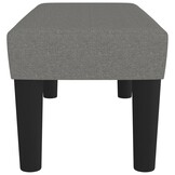 Retrotje: Donkergrijs Bankje 70x30x30cm - 59% Korting!