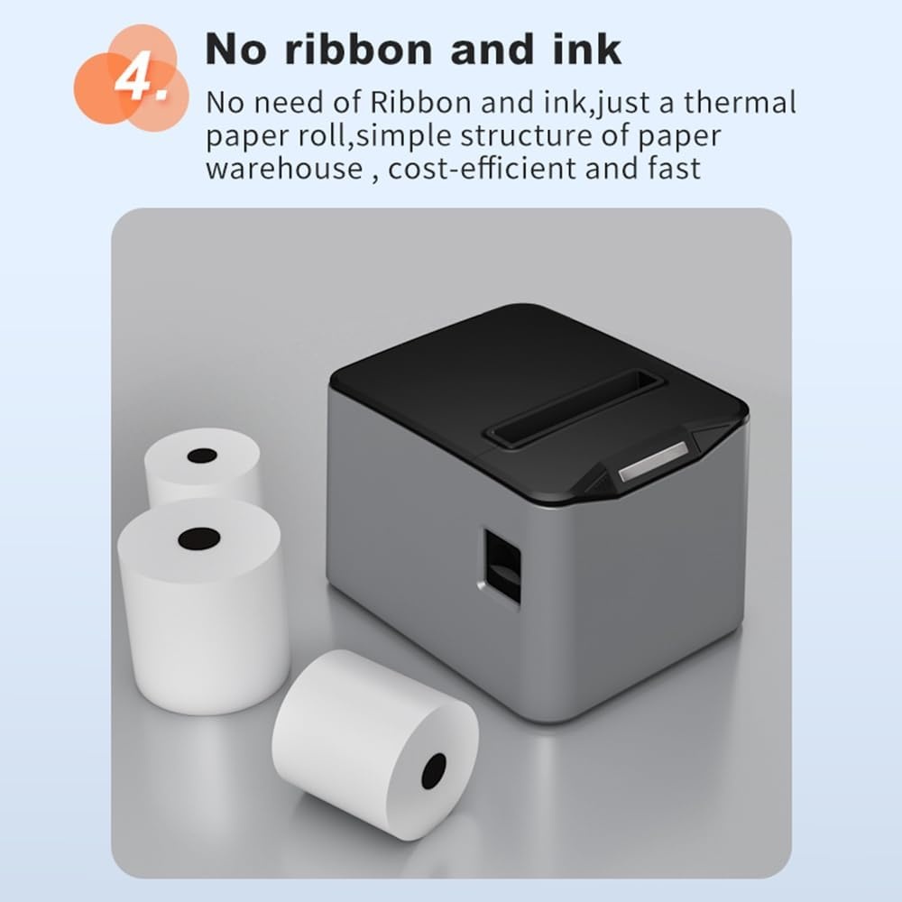 Thermische Bonprinter 80mm USB+LAN - 29% Korting!