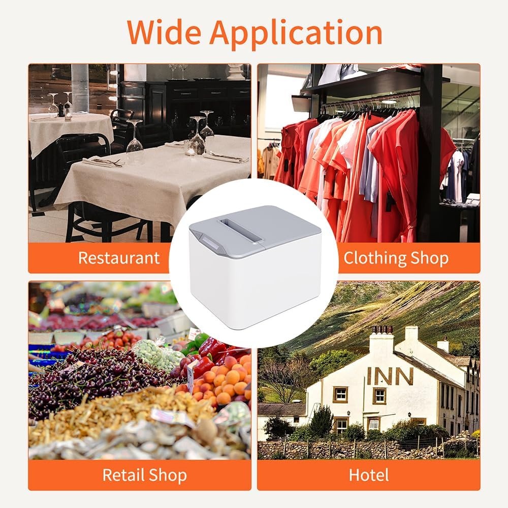 Thermische Bonprinter 80mm USB+LAN - 29% Korting!