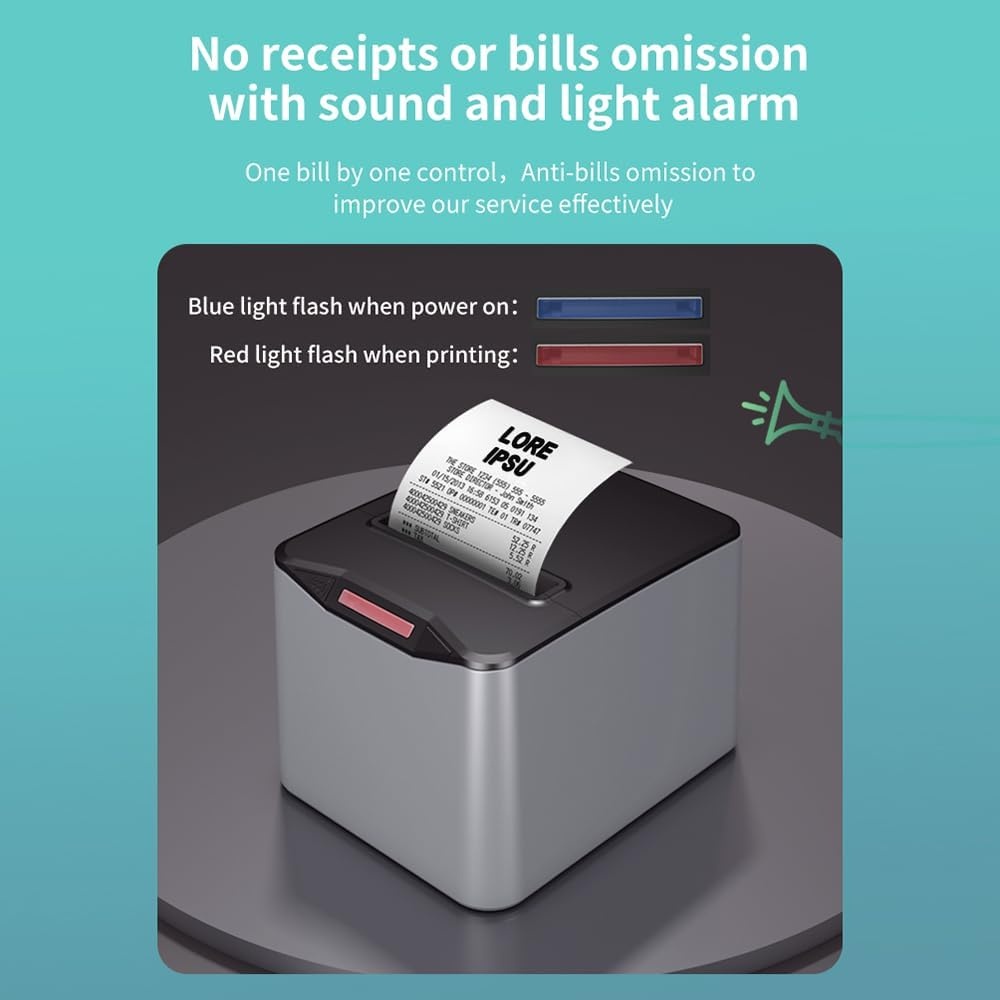 Thermische Bonprinter 80mm USB+LAN - 29% Korting!