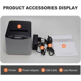 Thermische Bonprinter 80mm USB+LAN - 29% Korting!