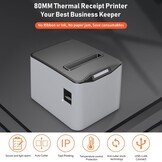 Thermische Bonnenprinter 80mm - USB/LAN - 29% Korting