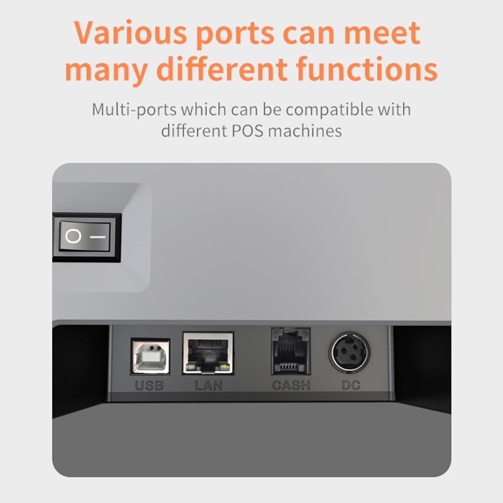 Thermische Bonnenprinter 80mm - USB/LAN - 29% Korting