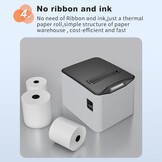 Thermische Bonnenprinter 80mm - USB/LAN - 29% Korting