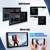 [1+32G] CAMECHO Android 13 Autoradio met Navi voor Opel Corsa d/Astra h/Zafira b/Meriva/Vivaro Radio, 7 Inch Capacitief Touchscreen Ondersteunt bediening via het stuur USB(Grijs)