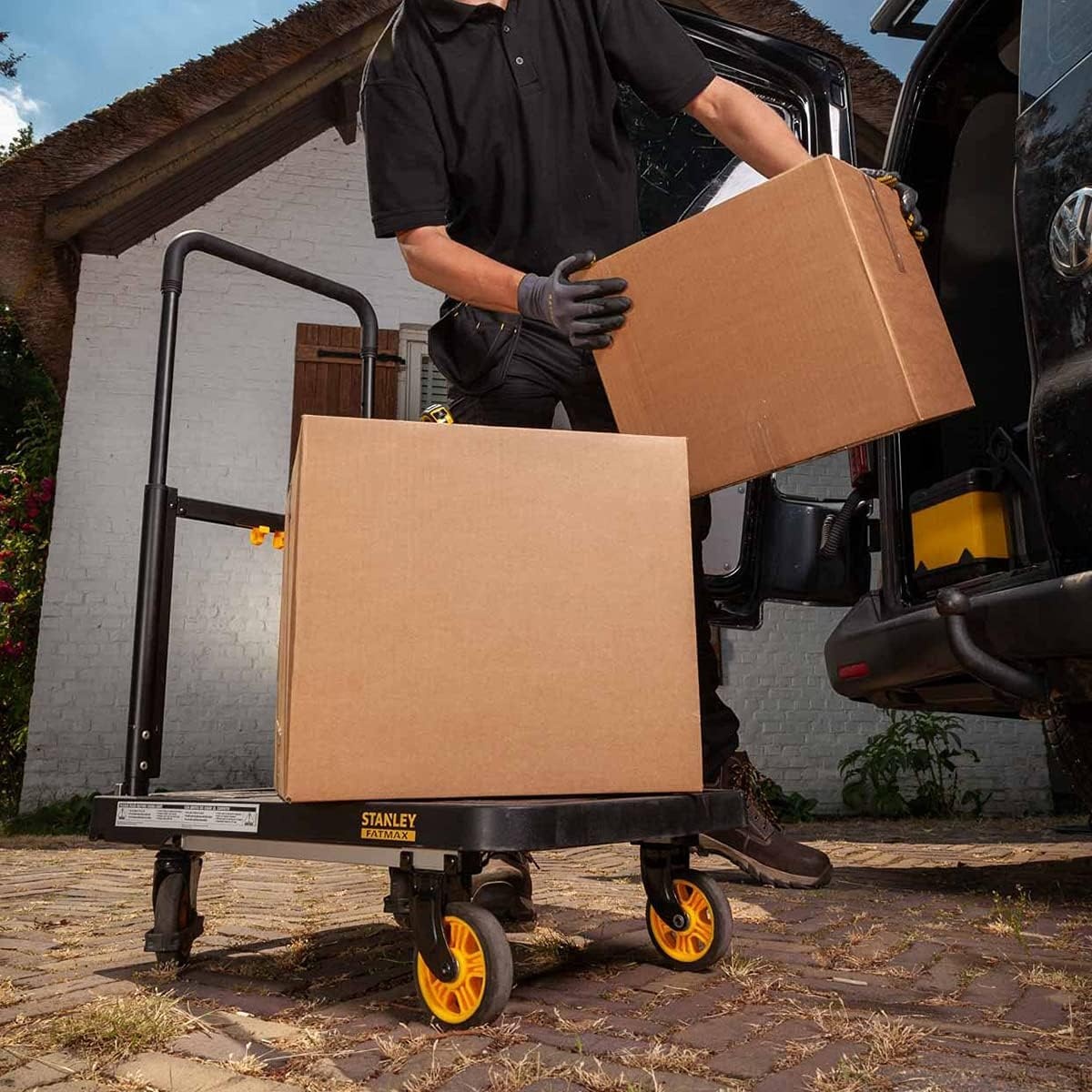 STANLEY Fatmax Aluminium Platformwagen (135kg) - 34% Korting!