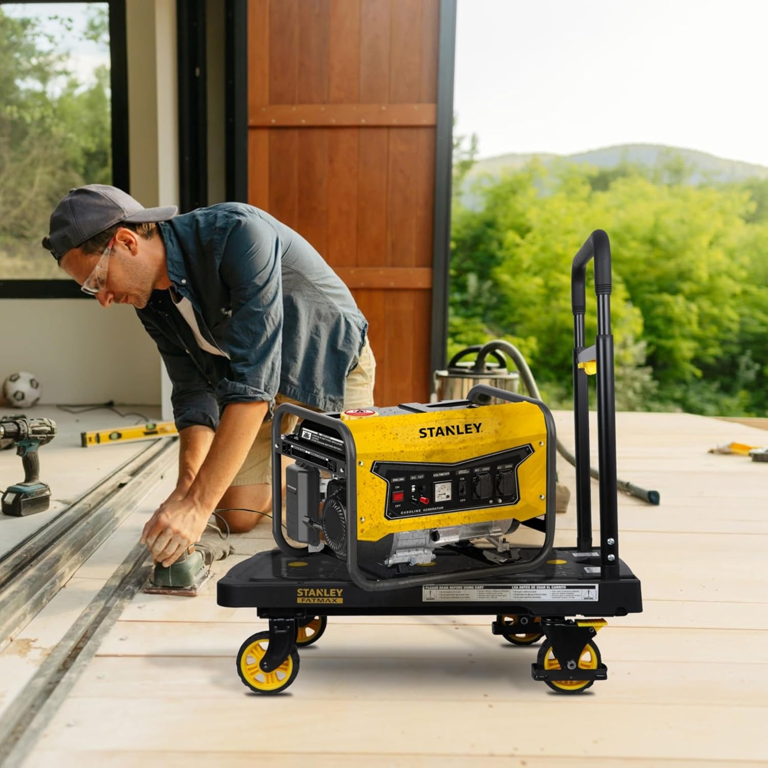 STANLEY Fatmax Aluminium Platformwagen (135kg) - 34% Korting!
