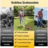 CONENTOOL Accu Grastrimmer: Krachtig & Veelzijdig (-29%)