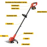 CONENTOOL Accu Grastrimmer: Krachtig & Veelzijdig (-29%)