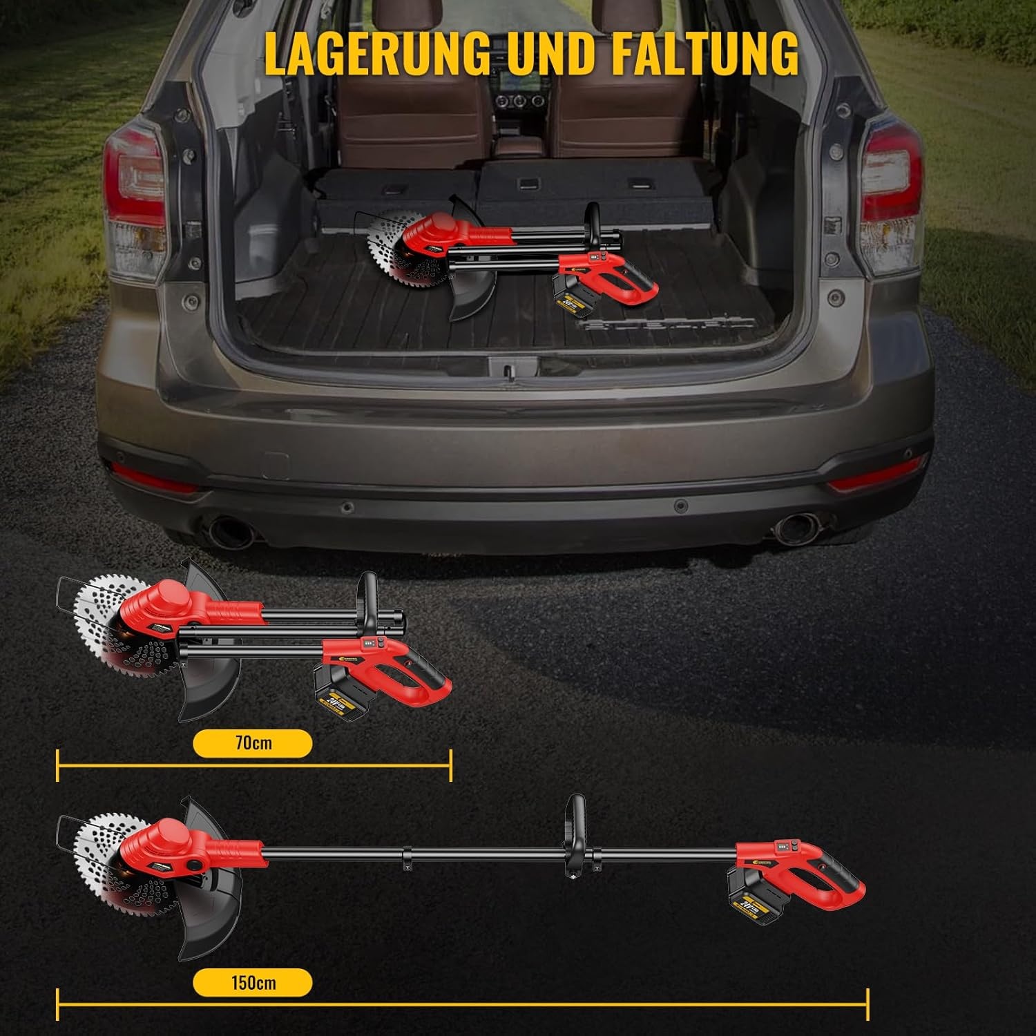 CONENTOOL Accu Grastrimmer: Krachtig & Veelzijdig (-29%)