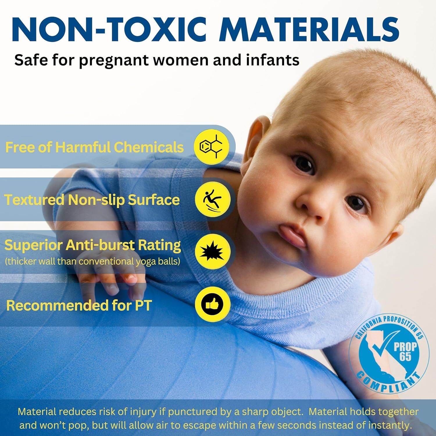 ProBody Pilates Bal - Anti-Burst & Slipvast - 33% Korting!