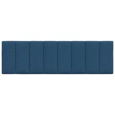 vidaXL Hoofdbordkussen Hanko 160cm Blauw Stof - 60% Korting