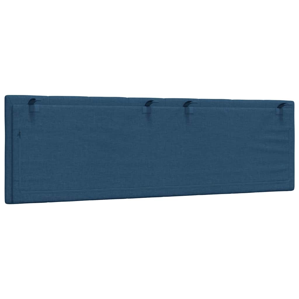 vidaXL Hanko Hoofdbordkussen Blauw 160 cm - 34% Korting