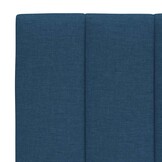 vidaXL Hoofdbordkussen Hanko 160cm Blauw Stof - 60% Korting