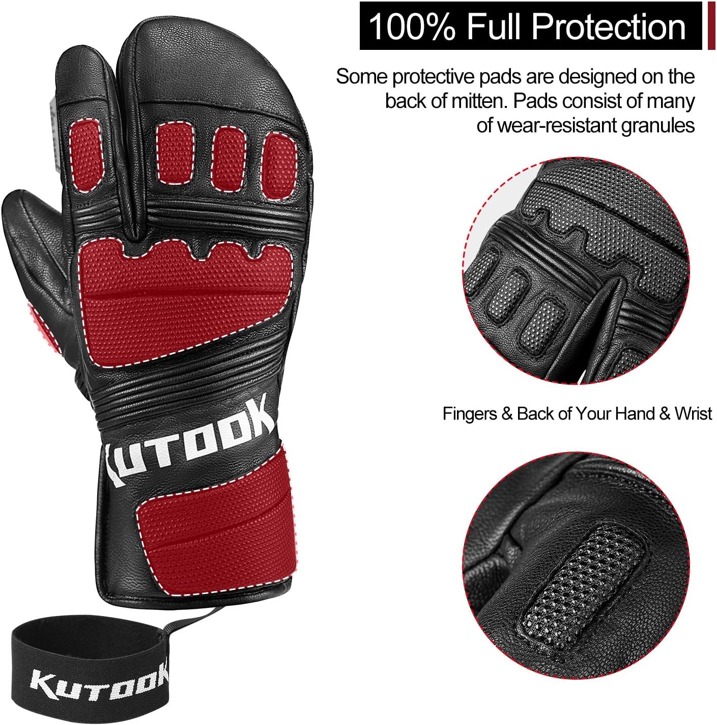 KUTOOK Winterhandschoenen met 29% Korting - Warm & Waterdicht