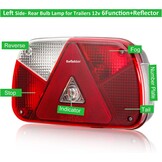 Achterlichten voor aanhangers, 12 V, merk E11, waterdicht, 7 functies, 2 x 6 pinnen, bajonetaansluiting, 30 cm, verlichting, aanhanger, tractor, mistverlichting, achteruitrijlicht, voor