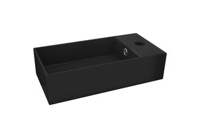 vidaXL Keramische Wastafel Matzwart - 63% Korting!