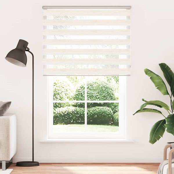 VidaXL Zebra Rolgordijn Marmerbeige 140x230cm - 35% Korting!