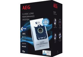AEG Stofzuigerzakken S-bag GR201SM Long Performance 12 stuks - 52% korting!