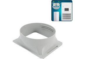 Koppelstuk Afvoerslang Airco | 150mm | ABS | 49% Korting