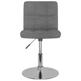 vidaXL Draaibare Eetkamerstoelen 2-stuks Lichtgrijs (43% Korting!)