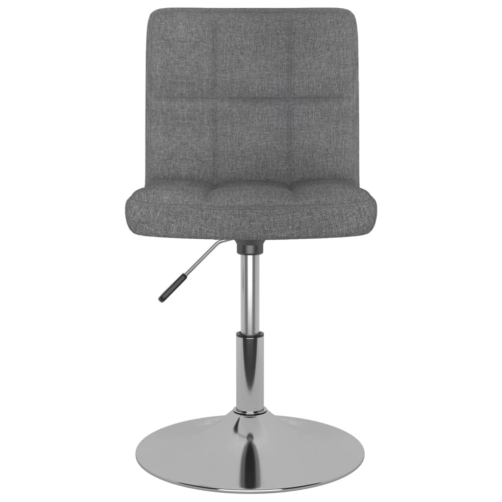 vidaXL Draaibare Eetkamerstoelen 2-stuks Lichtgrijs (43% Korting!)