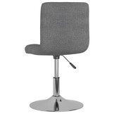 vidaXL Draaibare Eetkamerstoelen 2-stuks Lichtgrijs (43% Korting!)