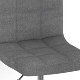 vidaXL Draaibare Eetkamerstoelen 2-stuks Lichtgrijs (43% Korting!)