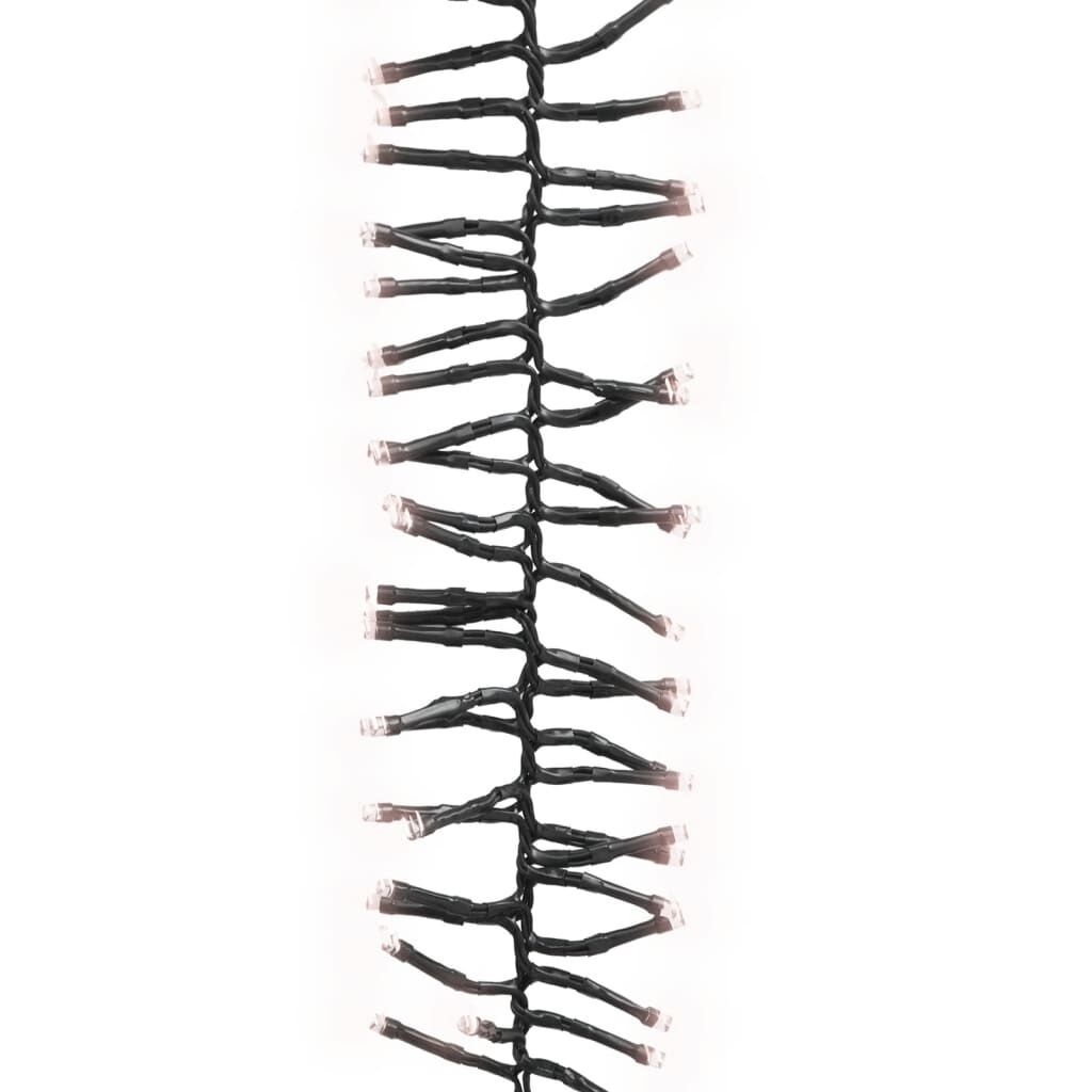 vidaXL Lichtslinger Cluster 2000 LED Warmwit 17m - 56% Korting!