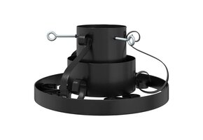 vidaXL Kerstboomstandaard Zwart 29cm - 58% Korting